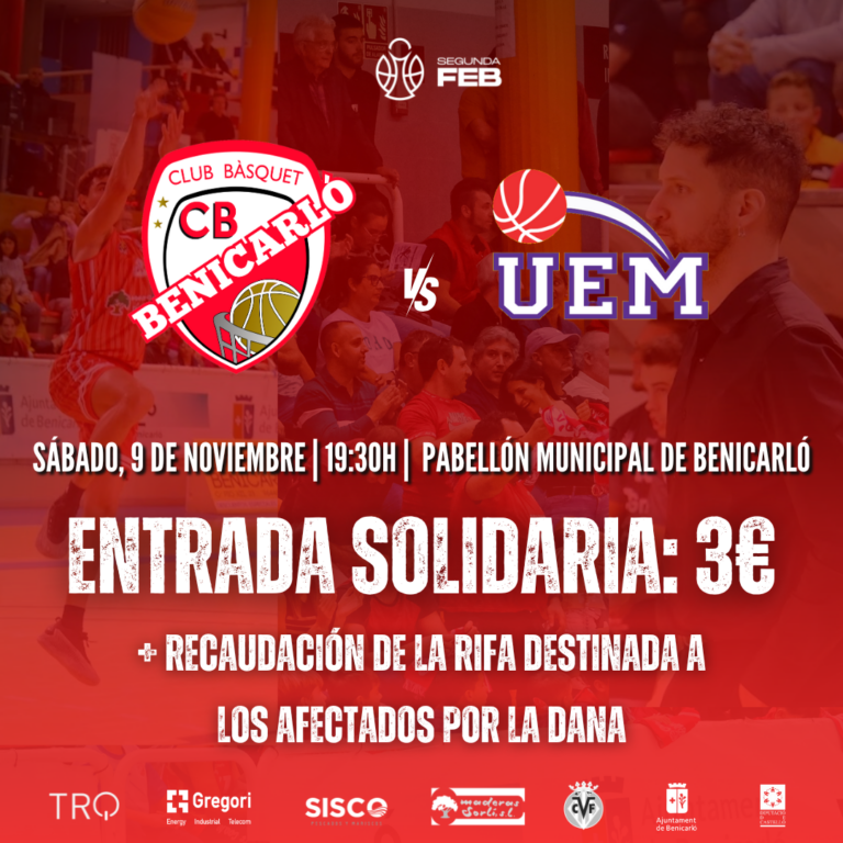 Lee más sobre el artículo <strong>El Maderas Sorlí Benicarló pondrá una entrada solidaria a 3 euros en el partido de este domingo ante el Mataró</strong>