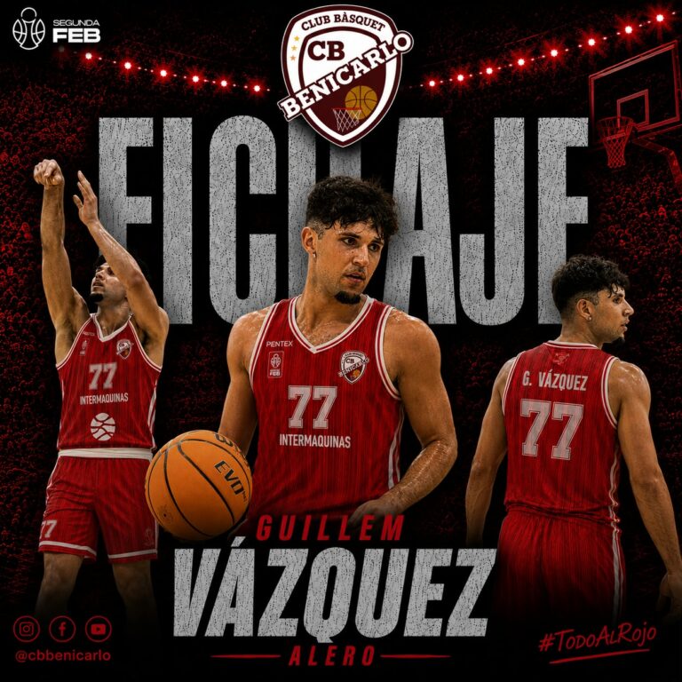 Lee más sobre el artículo FICHAJE: GUILLEM VÁZQUEZ VOLVERÁ A JUGAR EN EL INTERMAQUINAS BENICARLÓ DESPUÉS DE 5 TEMPORADAS