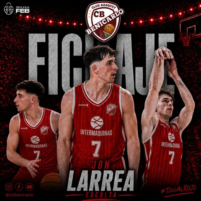 Lee más sobre el artículo FICHAJE: JON LARREA SE CONVIERTE EN EL NUEVO JUGADOR DEL INTERMAQUINAS BENICARLÓ