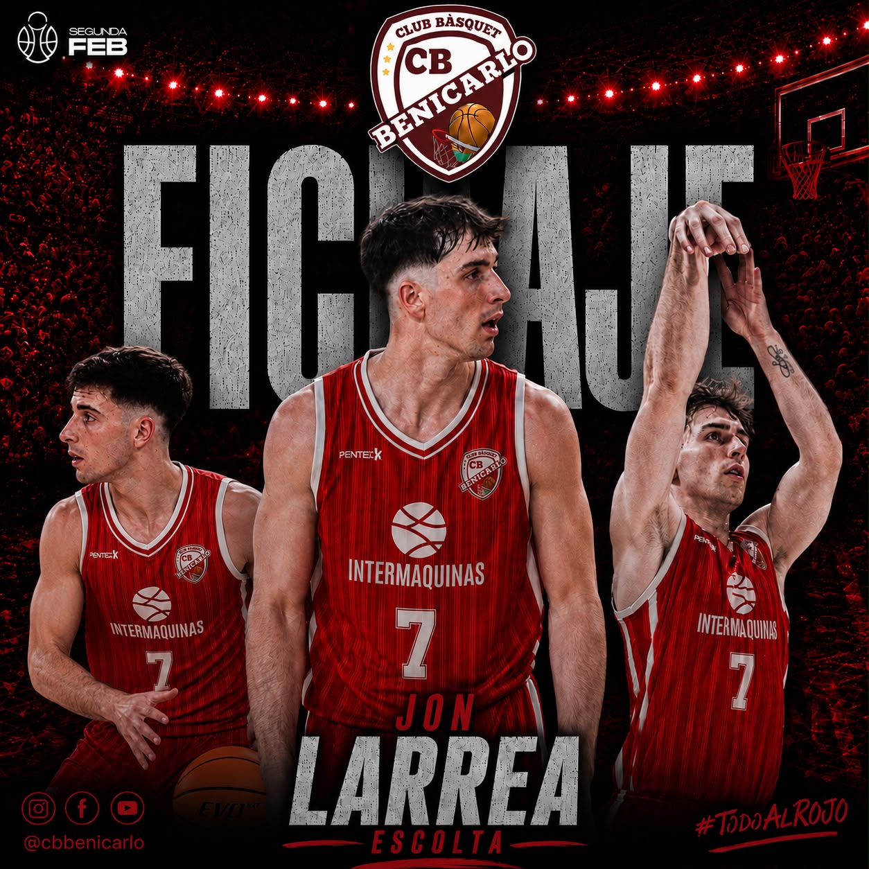 En este momento estás viendo FICHAJE: JON LARREA SE CONVIERTE EN EL NUEVO JUGADOR DEL INTERMAQUINAS BENICARLÓ