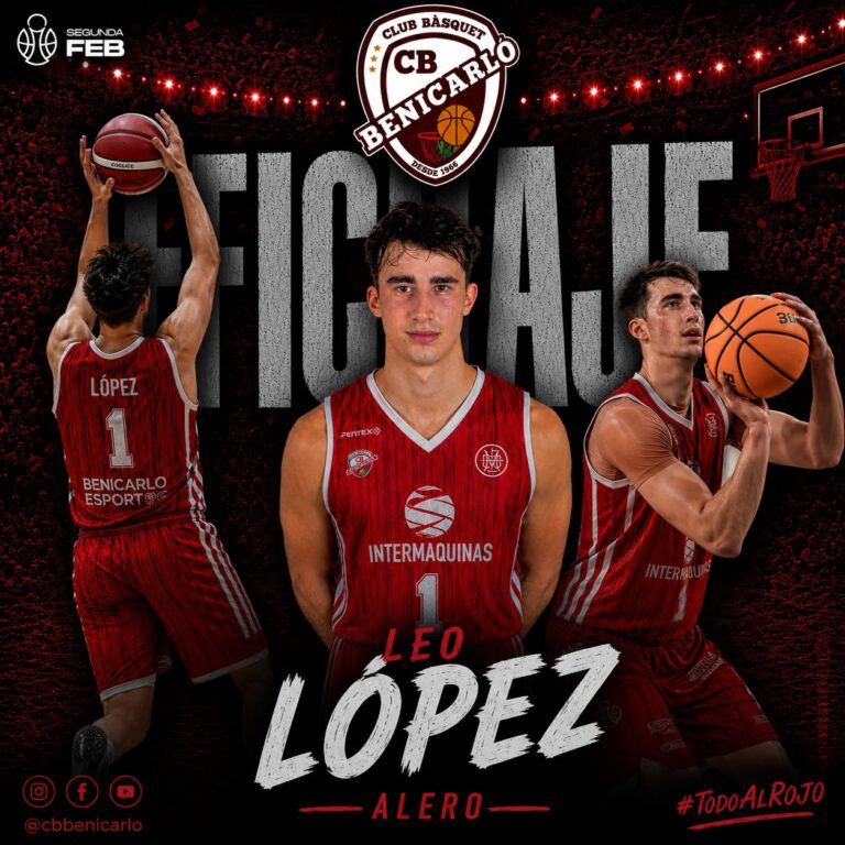 Lee más sobre el artículo LEO LÓPEZ, SÉPTIMO JUGADOR PARA EL INTERMAQUINAS BENICARLÓ