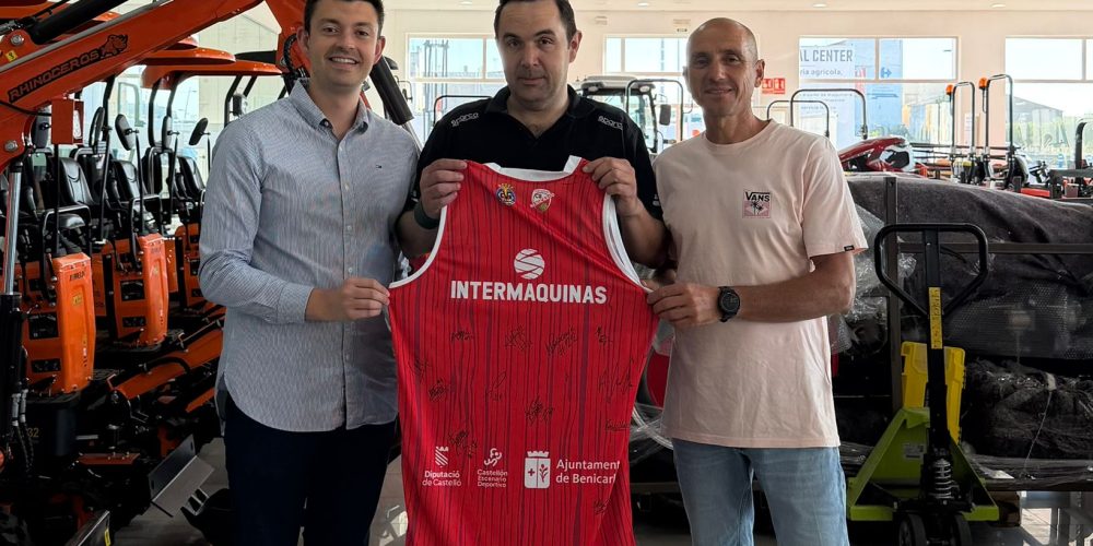 LA EMPRESA INTERMAQUINAS SE CONVIERTE EN EL PATROCINADOR PRINCIPAL DEL CLUB BALONCESTO BENICARLÓ PARA LA TEMPORADA 2026-2027