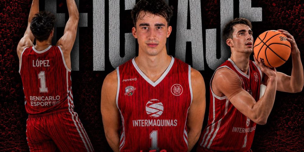 LEO LÓPEZ, SÉPTIMO JUGADOR PARA EL INTERMAQUINAS BENICARLÓ