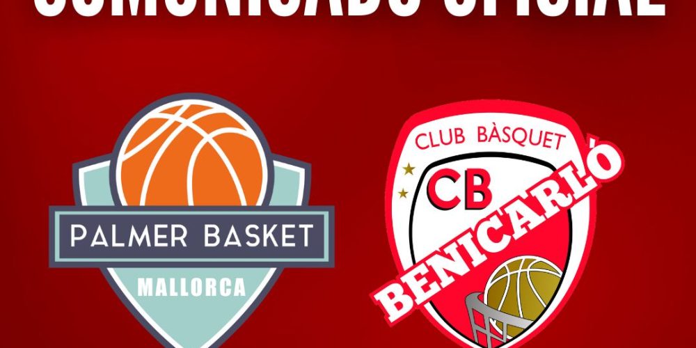 <strong>Aplazado el partido entre el Palmer Basket Mallorca Palma y el Maderas Sorlí Benicarló</strong>