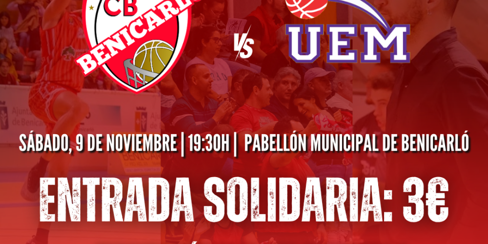 <strong>El Maderas Sorlí Benicarló pondrá una entrada solidaria a 3 euros en el partido de este domingo ante el Mataró</strong>