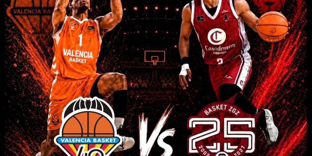 EL VALENCIA BASKET Y EL CASADEMONT ZARAGOZA JUGARÁN UN PARTIDO AMISTOSO EN EL PABELLÓN DE BENICARLÓ